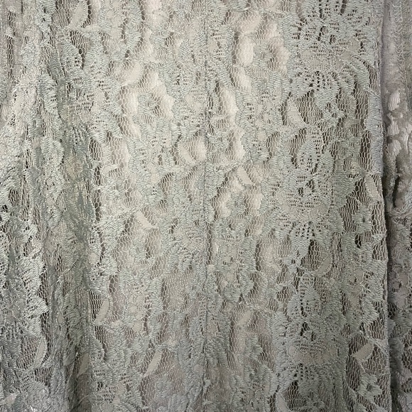 Lace Lularoe Joy Longline Vest - Picture 8 of 9